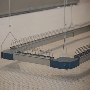 Nouveau plan global de maison de poulet plat système de collecte automatique d'oeufs éleveur de poulets de chair parentalité plastique pur 12 oiseaux/casserole - Product Image 3