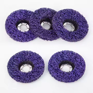 5 polegadas Stripping <span class=keywords><strong>Disks</strong></span> Pintura e Remoção de Ferrugem Disco 125mm Roxo & Preto & Azul Limpar e Faixa - Product Image 3