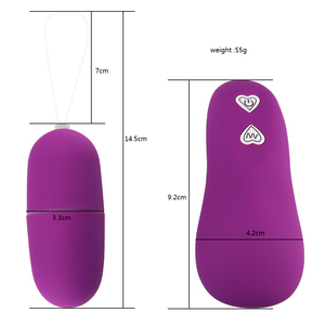 Oeuf vibrant sans fil à distance, jouet pour adultes de haute qualité en ABS pour femmes - Product Image 4