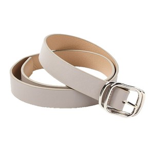 Cinturón Minimalista de Cuero PU para Mujer, Color Morado Claro, 80-100cm, Hebilla de Pin, Primavera 2025, Origen Wenzhou - Product Image 4