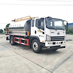 Camion distributeur d'asphalte FAW 8m³, largeur de pulvérisation 4,5m, Euro 2, camion épandeur de bitume avec brûleur - Product Image 3