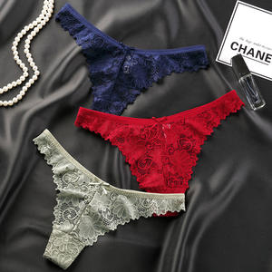 ผู้หญิงเซ็กซี่ชุดชั้นในลูกไม้T Hongsบิกินี่กางเกงแนวราบกางเกงผู้หญิงเซ็กซี่G-Stringลูกไ<span class=keywords><strong>ม</strong></span>้T Hongs - Product Image 1