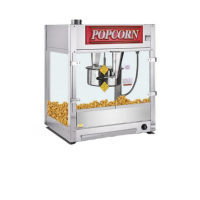 Cinéma industriel vertical de centre commercial de centre commercial de centre commercial de haute productivité grande machine de fabricants de pop-corn d'huile chaude de caramel de 32 onces