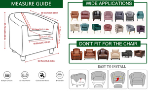 IDOTEX 2 Piece Outdoor Dustproof Veranda Patio Lounge <strong>Chair</strong> Club <strong>Chair</strong> <strong>Cover</strong> - Product Image 6