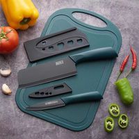 Ensemble de couteaux Buck-1, lame droite polie de 4 à 5,9 pouces, ensemble de couteaux de cuisine