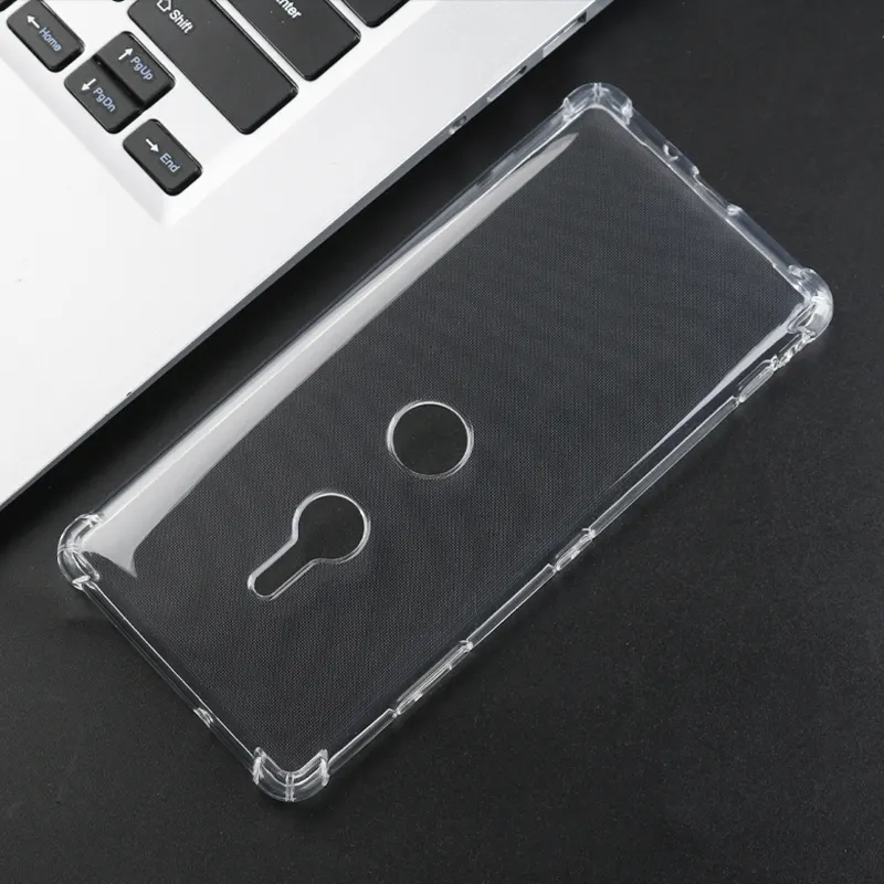 Transparent Case Shockproof Phone Cover For Sony XZ3 Rakuten Big S Hand for Sharp Be4 Plus F41B One S8 KYV47
