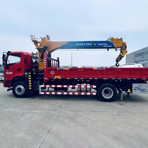 Grúa sobre Camión o Grúa Montada en Camión Utilizada para Transportar Equipos Pesados, Grúa Giratoria Portátil de 8 Toneladas de Alta Resistencia - Product Image 6