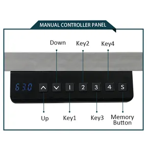 2022 Neuer verstellbarer elektrischer Sitz zum Aufstehen Smart Office Stehpult mit 2 Motor Metallrahmen