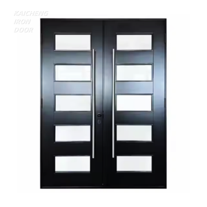 <span class=keywords><strong>Porte</strong></span> <span class=keywords><strong>d</strong></span>'<span class=keywords><strong>entrée</strong></span> moderne en fer forgé personnalisable - <span class=keywords><strong>Porte</strong></span> <span class=keywords><strong>d</strong></span>'<span class=keywords><strong>entrée</strong></span> de sécurité robuste <span class=keywords><strong>avec</strong></span> <span class=keywords><strong>serrure</strong></span> antivol, cadre métallique durable - Product Image 3