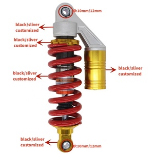 Amortisseurs arrière de <span class=keywords><strong>moto</strong></span> de séparation de gazole personnalisés 260MM 280MM 360MM - Product Image 5