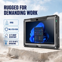 Getac F110 Nueva Tableta Industrial Resistente con Windows 11 Pro, Pantalla Táctil Intelible Bajo la Luz Solar para Diagnóstico Automotriz