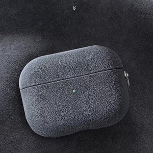 Accesorios de cuero de gamuza de alta calidad para la funda protectora de auriculares AirPod Pro 3 2 - Product Image 1