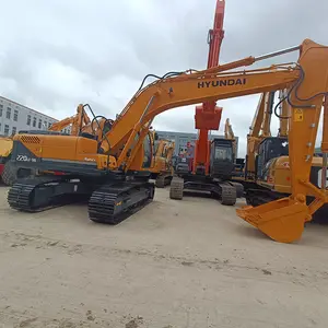 Second Hand Hyundai 220LC-9S Used Hydraulic Crawler Excavators Machine On Sale In Shanghai