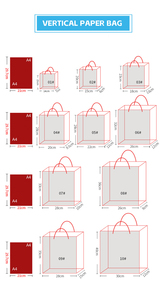 Nicro biểu tượng tùy chỉnh dập in ấn vật liệu tái chế quần áo Túi mua sắm với xử lý quà tặng sang trọng bao bì túi giấy - Product Image 4