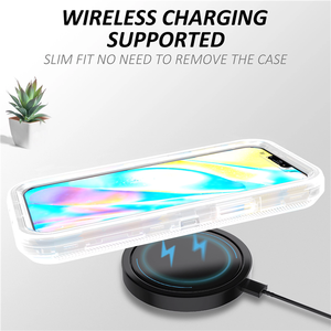 Chống sốc TPU PC 3 lớp <span class=keywords><strong>Robot</strong></span> rõ ràng Defender trường hợp đối với <span class=keywords><strong>iPhone</strong></span> 16 15 14 Pro Max 13 12 11 XS Max XR - Product Image 4