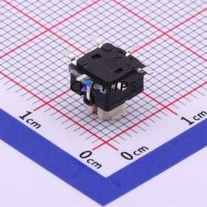 K6-6150S01 Tactile Switch SMD Switch ( Operating Force: 1.6N )( Mounting Type: Vertical Mount )( Switch Length: 7.2mm ) - Product Image 2