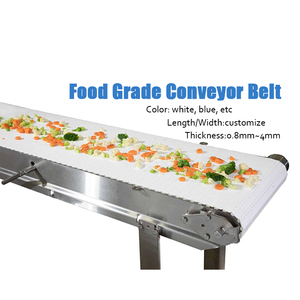 Trái Cây Rau Ban Nhạc Trắng Màu Xanh PU Vành Đai Thức Ăn Bánh Băng Tải Thắt Lưng Cho Khoai Tây Cấp Thực Phẩm - Product Image 2