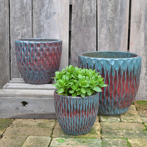 Inventaire personnalisé <span class=keywords><strong>de</strong></span> haute qualité Pots d'intérieur Planteur Grand <span class=keywords><strong>pot</strong></span> en céramique - Product Image 3