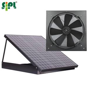 Kits de ventilation d'<span class=keywords><strong>air</strong></span> conditionné 60W DC, ventilateur d'extraction d'<span class=keywords><strong>air</strong></span> chaud alimenté par panneau solaire, à fixer au mur ou à la fenêtre, outils de ventilation - Product Image 4