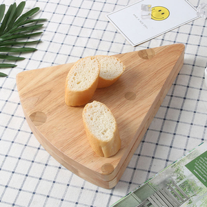 Ecoy venta al por mayor de alta calidad de 4 piezas Mini portátil de bambú plato de queso con cajón - Product Image 3