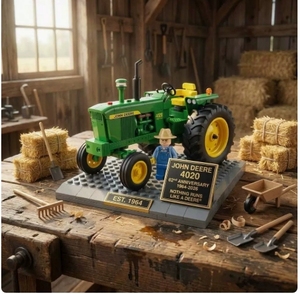 <span class=keywords><strong>Jouet</strong></span> d'assemblage de modèle de <span class=keywords><strong>tracteur</strong></span> en blocs pour le développement de l'intelligence des enfants, cadeau pour garçons <span class=keywords><strong>John</strong></span> <span class=keywords><strong>Deere</strong></span> - Product Image 3
