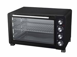 Four à convection électrique de luxe en acier inoxydable à 4 boutons, 500 W, avec support français pour une utilisation en extérieur et en restaurant - Product Image 2