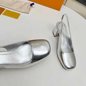 Zapatos de tacón alto formales de marca famosa de diseñador de alta calidad, zapatos Mary Jane de punta redonda, versátiles y casuales para mujer. - Product Image 3