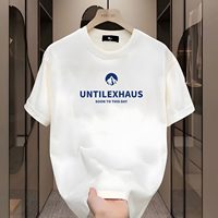 T-shirt décontracté pour homme tendance 2026, impression de haute qualité, coton pur, doux pour la peau, confortable