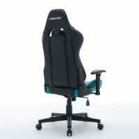 Fauteuil d'ordinateur inclinable ergonomique de luxe fauteuils de jeu Racing Pro confortables en cuir noir