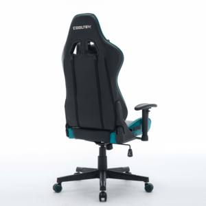 <span class=keywords><strong>Fauteuil</strong></span> d'ordinateur inclinable ergonomique de <span class=keywords><strong>luxe</strong></span> fauteuils de jeu Racing Pro confortables en cuir noir - Product Image 6