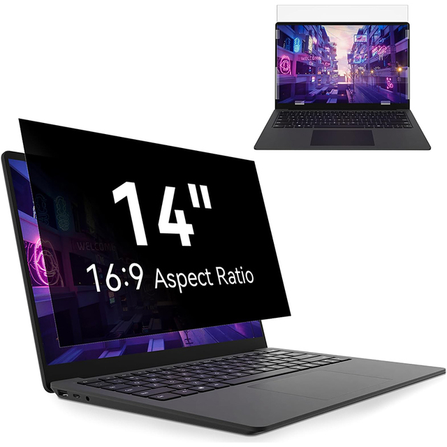 Wholesale Removable Privacy Computer Screen Protector Matte Anti-Glare Laptop Computer Privacy Screen Filters
