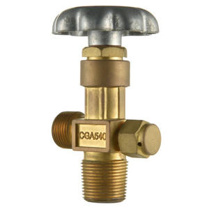 วาล์วมุมสำหรับก๊าซคาร์บอนไดออกไซด์และออกซิเจน CGA580/CGA320 3/4NGT วาล์วถังไนโตรเจนพร้อมตัววาล์วทำจากเหล็กกล้าคาร์บอน ผลิตภัณฑ์ CGA540 - Product Image 5