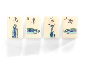 Nouvel ensemble de mahjong américain en jade blanc personnalisé, jeu de <span class=keywords><strong>table</strong></span> de luxe en acrylique pour le divertissement et les loisirs des adultes - Product Image 6