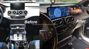 Lecteur multimédia vidéo de voiture Android à double écran 12,8 pouces, autoradio GPS CarPlay pour Mercedes Benz Classe X W470 2018-2024 - Product Image 3