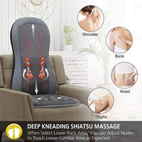 Phenitech Heizung Luftdruck Shiatsu Massage kissen Massage stuhl Sitz mit Vibration/Rollen