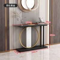 Table console ultra-étroite de lumière d'armoire de porche de haute qualité de luxe pour l'approvisionnement de cas de dalles de roche de qualité de porte d'entrée et de couloir