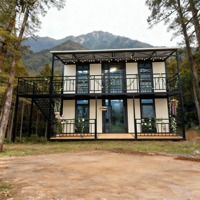 PTH Maison Modulaire Conteneurisée de 20 pieds, Maison Familiale Préfabriquée, Cabine Portable à Structure en Acier pour Usage Résidentiel, Scolaire ou Hôtelier, Garantie 5 Ans