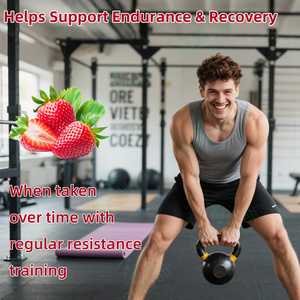 Aeglewell Harga bagus populer nutrisi penumbuh otot 100% suplemen kesehatan bubuk <span class=keywords><strong>Protein</strong></span> Vegan organik rasa stroberi - Product Image 6