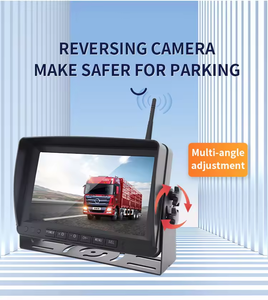 Sistema de cámara de camión inalámbrico de 7 pulgadas con BSD AI <span class=keywords><strong>Monitor</strong></span> de punto ciego detecta personas y vehículos Ayuda para montacargas Ayuda para marcha atrás de automóviles - Product Image 2
