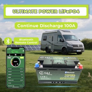 Группа 49 L5 H8 12V 150Ah Bluetooth LiFePO4 аккумулятор с активным балансом BMS CE UN38.3 сертифицирован - Product Image 2
