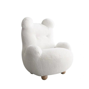 <span class=keywords><strong>Fauteuil</strong></span> de loisirs pour bébé en velours personnalisé, petit <span class=keywords><strong>ours</strong></span> nordique moderne, chambre à coucher, mini canapé en peluche pour enfants, chaise d'apprentissage, meubles pour enfants - Product Image 6