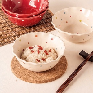 Bol de service en <span class=keywords><strong>porcelaine</strong></span> de cuisine, vaisselle colorée pour les fêtes, ustensiles de cuisson personnalisés, ramequins, bols <span class=keywords><strong>à</strong></span> soupe et <span class=keywords><strong>à</strong></span> salade, bols ronds en céramique - Product Image 4