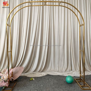 SMOOTH Round Metal Arch Balloon <b>Backdrop</b> <b>Frame</b> Party <b>Backdrop</b> Stand Arch <b>Backdrop</b> for Sale - Product Image 2