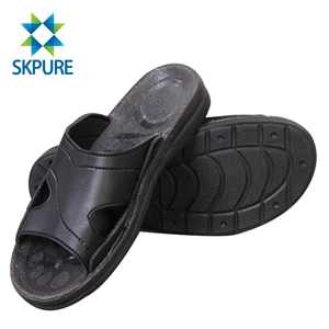 SKPURE OEM/ODM PU material pesado modelo <span class=keywords><strong>ESD</strong></span> zapatilla antiestática para sala limpia - Product Image 2