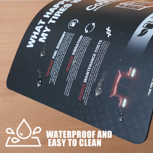 Tappetino da banco di alta qualità per sublimazione, zerbino con stampa ad alta definizione, tappeto in gomma bianco per trasferimento a caldo - Product Image 3