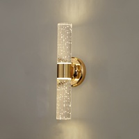 Applique Murale LED en Fer et Acrylique Style Nordique pour Chambre, Salon, Escalier - Design Haut de Gamme Luxe