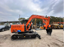 HITACHI 70 Zx70 Mini-excavatrice sur chenilles d'occasion, importée d'origine de Chine, pour travaux en chantier - Product Image 2