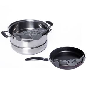 Термостойкий, прочный, пищевой, экологичный, многоразовый силиконовый фильтр-сетка для кастрюль и сковородок, кухонный инструмент для овощей и фруктов - Product Image 5