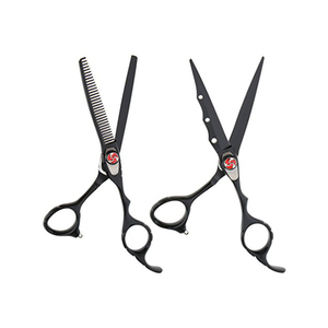 Tijeras de peluquero de alta calidad para corte de cabello Tipo de belleza con hoja de acero inoxidable y mango de plástico de punta afilada - Product Image 4