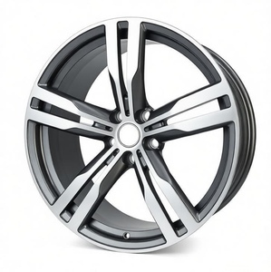 Rines Monobloque Forjados Personalizados para BMW G11 G12 G32, Diseño de 5 Radios Dobles, Ligeros, de Aleación, Compatibles con OEM 5x112 5x120 - Product Image 1